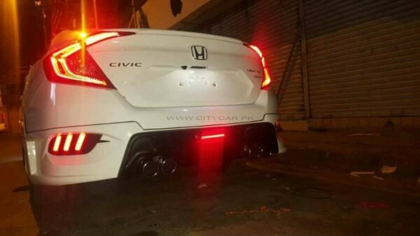 Honda Civic kantara Style Bodykit 4 Tip 2016-2019 (taiwan) - Image 2