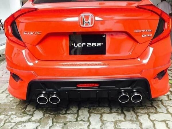 Honda Civic kantara Style Bodykit 4 Tip 2016-2019 (taiwan) - Image 4