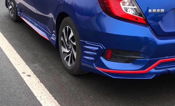 Honda Civic Shark Fin Type Bodykit Front/Back/Sides 2016-2019 - Image 3