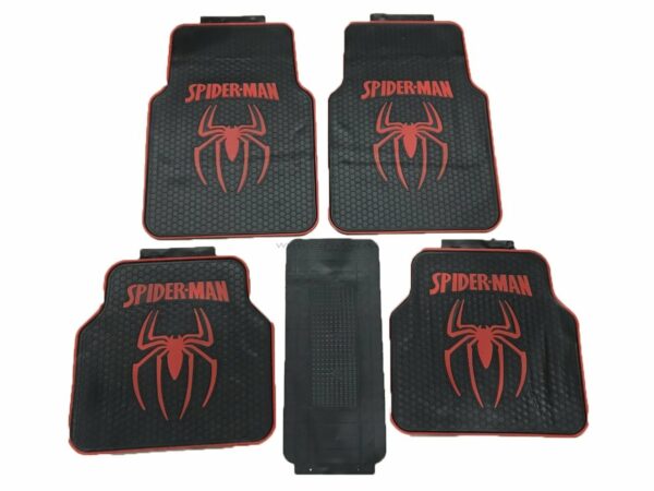 Universal spider man style PVC Floor Mat | Rubber Floor Mats | Car Mats | Vehicle Mats | Foot Mat For Car