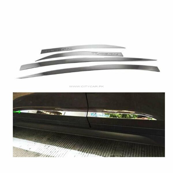 Hyundai Tucson Chrome Door Moulding - Model 2020-2021