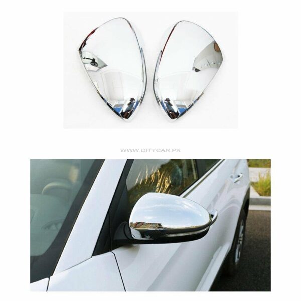 Hyundai Tucson Side Mirror Chrome Covers - Model 2020-2021