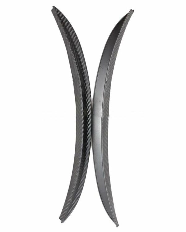 Black Universal Mudguard Rubber Carbon