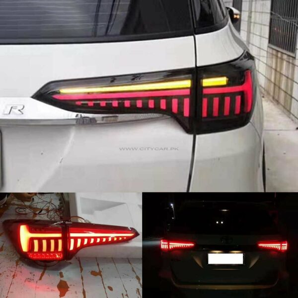 Toyota Fortuner Audi A7 Style Tail Lamps 2016-2019