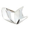 Car Fender Air Flow Chrome - Pair