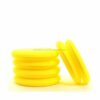 Car Geek Yellow Foam Applicator Pad Pack Of 6