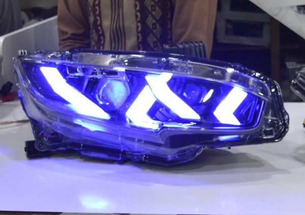 Head Light lamborghini Style 06 for Honda Civic 2016-2019 - Image 3