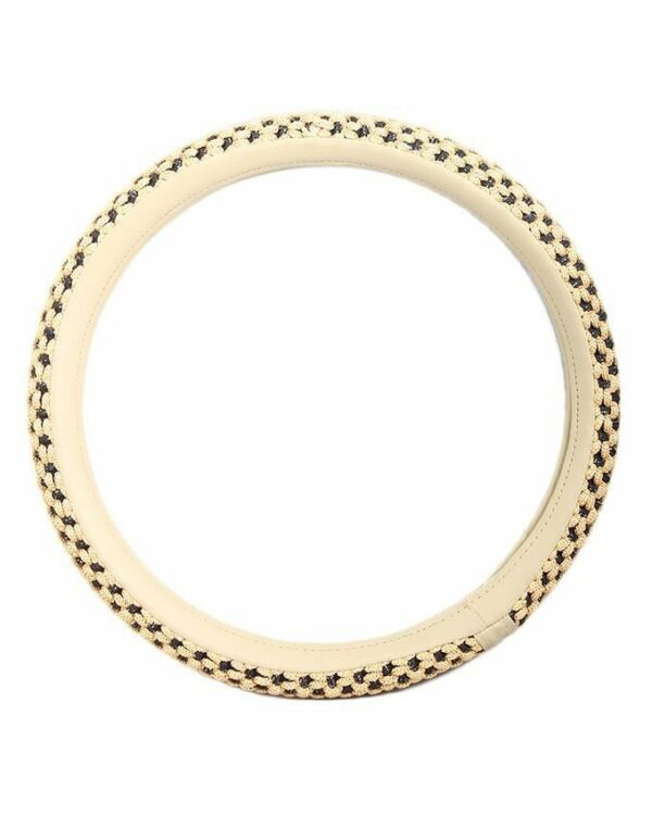 Gold Embroidered Steering Cover 2367