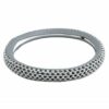 Grey Embroidered Steering Cover - 2367