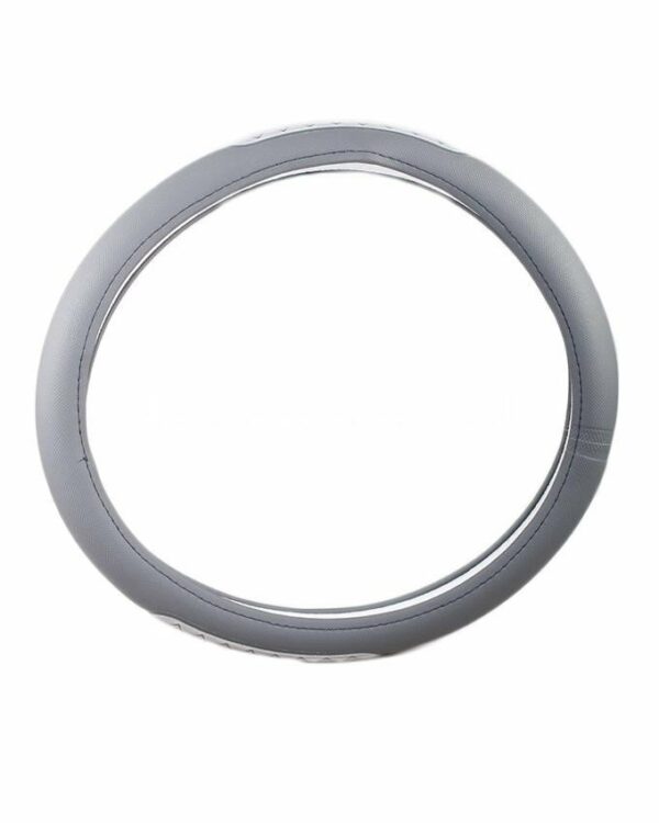 Grey Racing Style Steering Cover