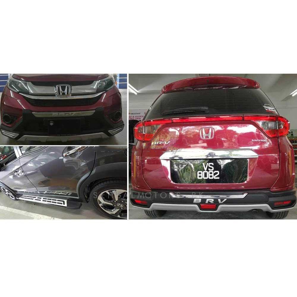 Honda BRV Bumper Protector Kit Model 4 Pcs - 2017-2019