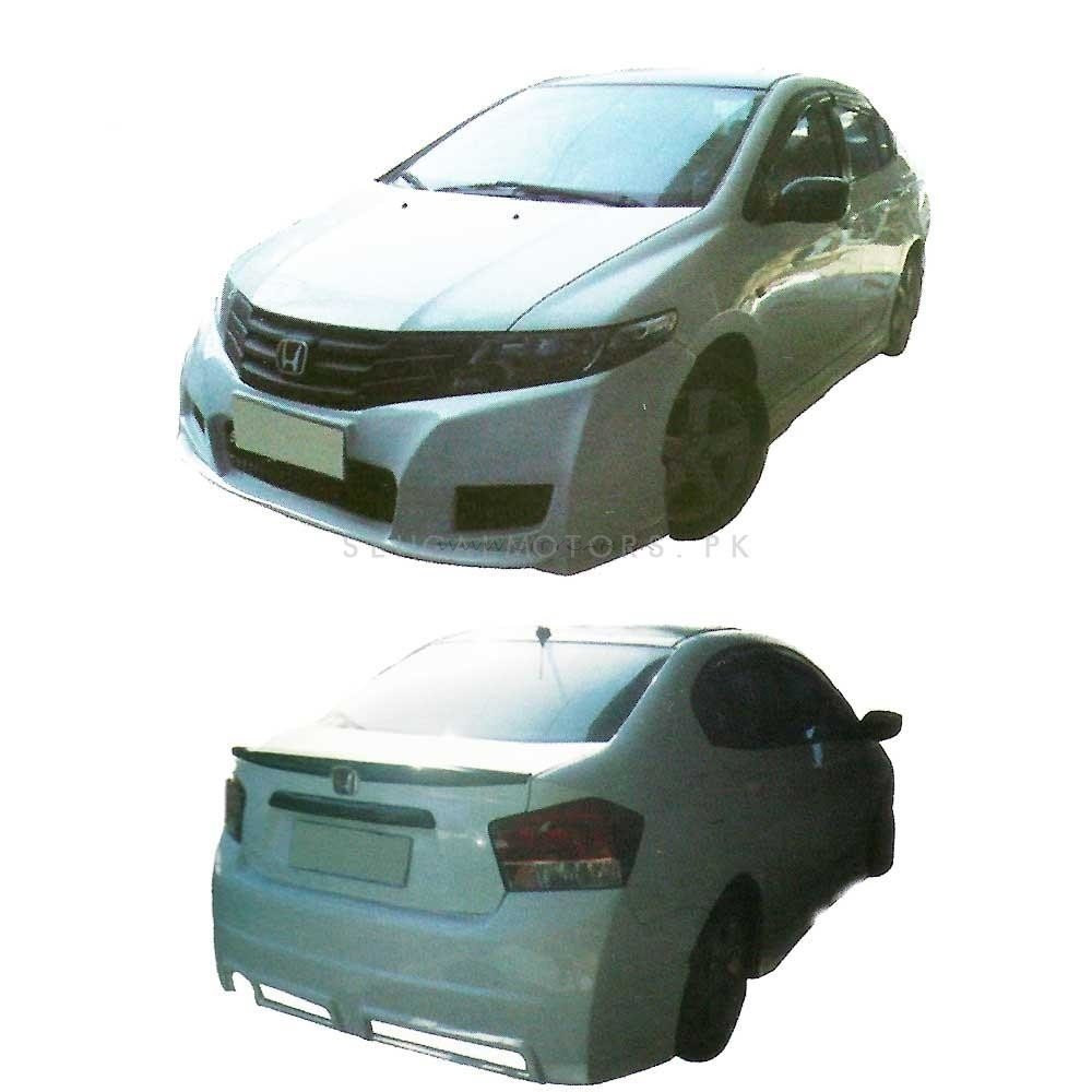 Honda City Big Body Kit 4 Pcs Plastic PP - Model 2008-2011