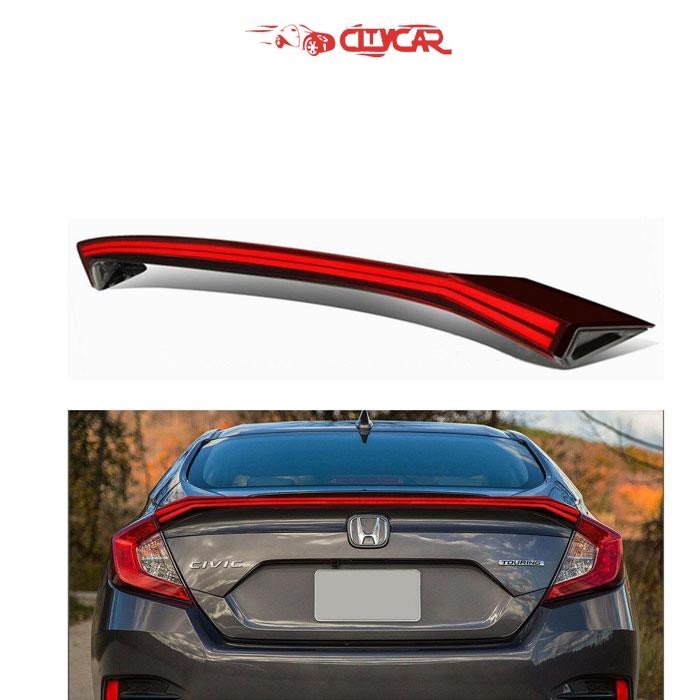 Honda Civic Complete LED Spoiler Double Liner- Model 2016-2019