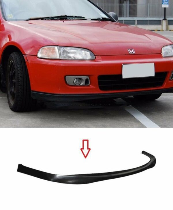 Honda Civic EG Front Bumper Lip in Plastic