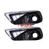 Honda Civic Fog Lamps DRL Cover Nike Style - Model 2016-2019