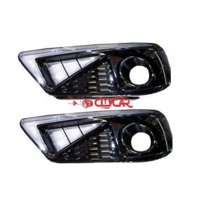 Honda Civic Fog Lamps DRL Cover Nike Style - Model 2016-2019