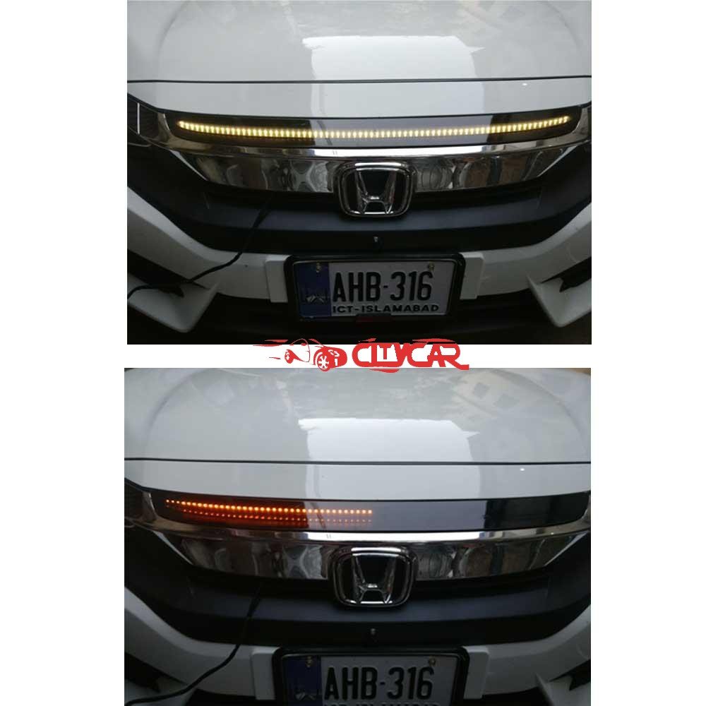 Honda Civic Hood Knight Rider Light Model - 2016-2019