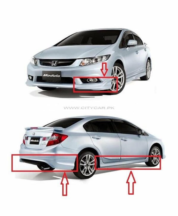 Honda Civic Modulo Body Kit China - Model 2012-2015