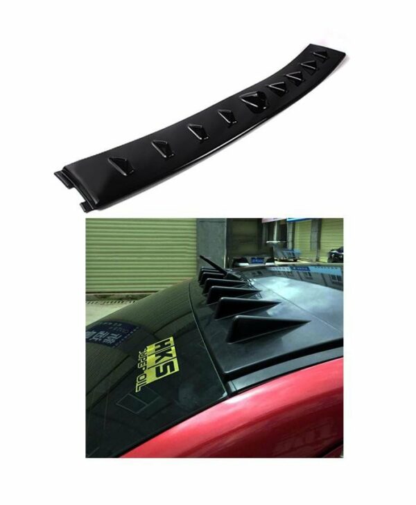 Honda Civic Roof Spoiler EVO Style Black - Model 2016-2019