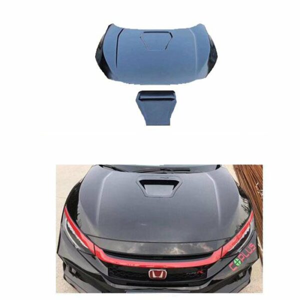 Honda Civic Type R Style Front Bonnet - Model 2016-2019