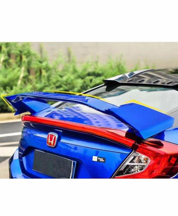 Honda Civic Wing Spoiler Style A - 2016-2019