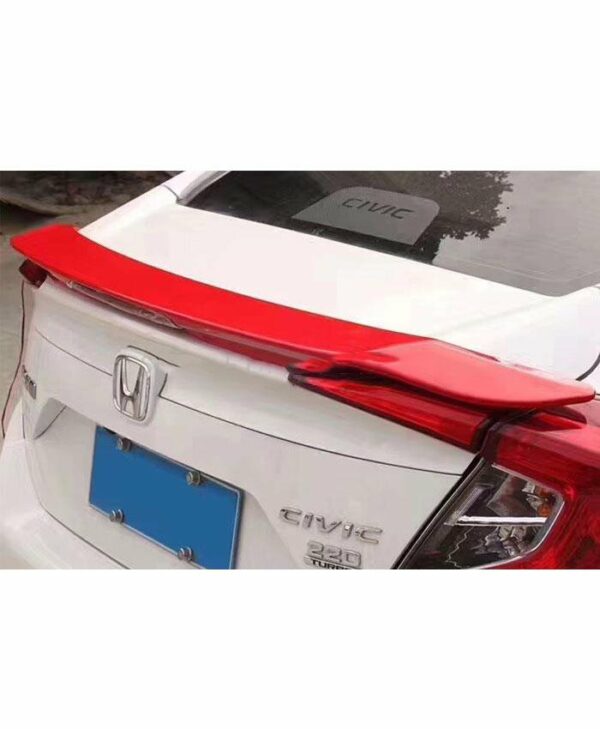 Honda Civic Wing Spoiler Style B - 2016-2019