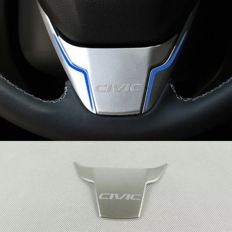 Honda Civic Steering Chrome Trim 2016-2019