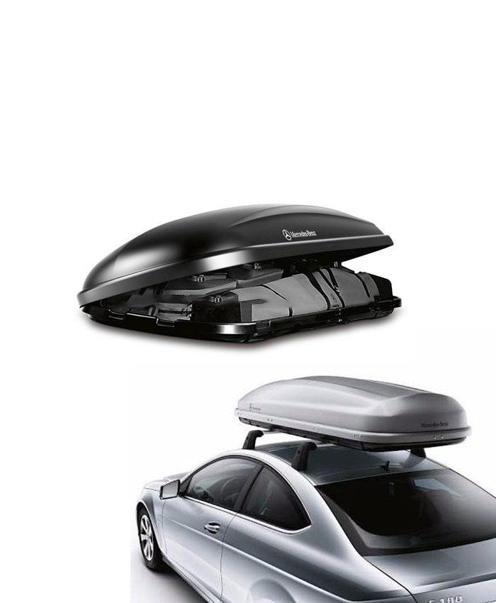 Mercedes Benz Roof Box Black and Gray