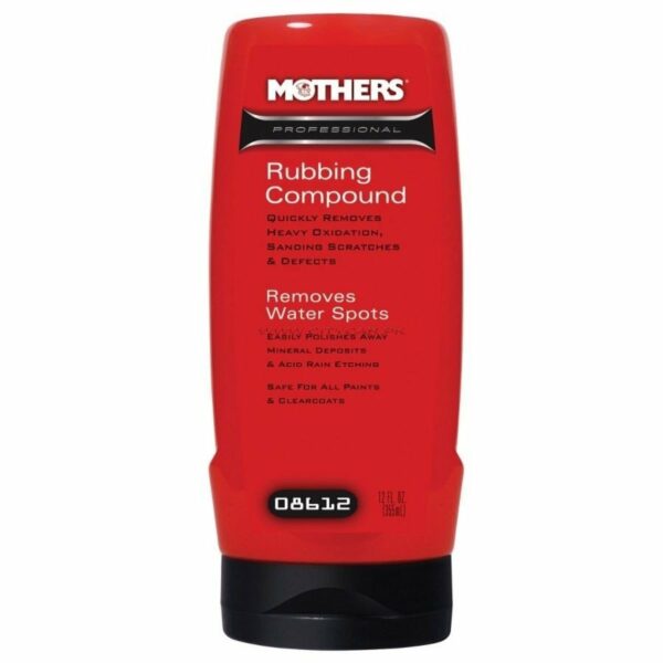 Mothers Professional Rubbing Compound - 12 oz