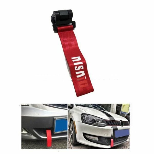 Nismo Strap Tow Hook - Red
