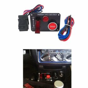 Racing Engine Push Start Button