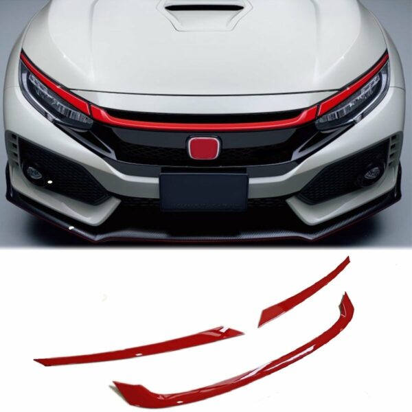 Red Trim Grill for Honda Civic 2016-2020