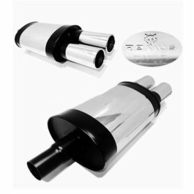Remus Electroplated Chrome Double Exhaust