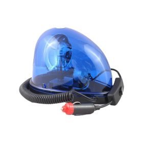 Revolving Warning Light Single Magnet 30 BL 12V - Blue