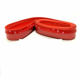 Rubber Lip Carbon Fiber Red