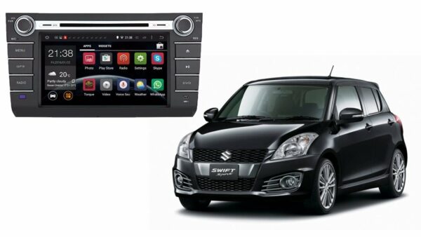 Suzuki Swift DVD Multimedia Player - Model 2010-2019