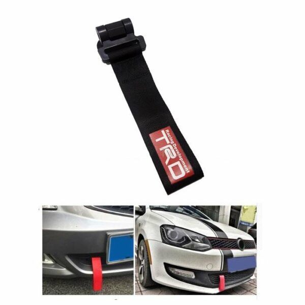 TRD Strap Tow Hook - Black