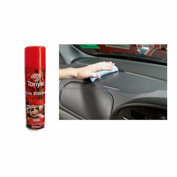 Tonyin Auto Silicon Dashboard Shine Spray Rose