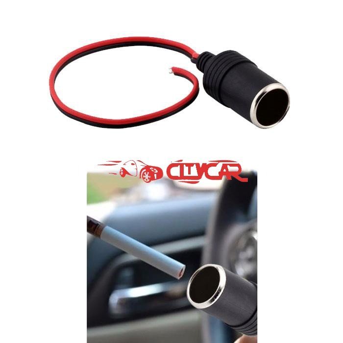 Universal DC Female to Car Cigarette Lighter Extension Connector