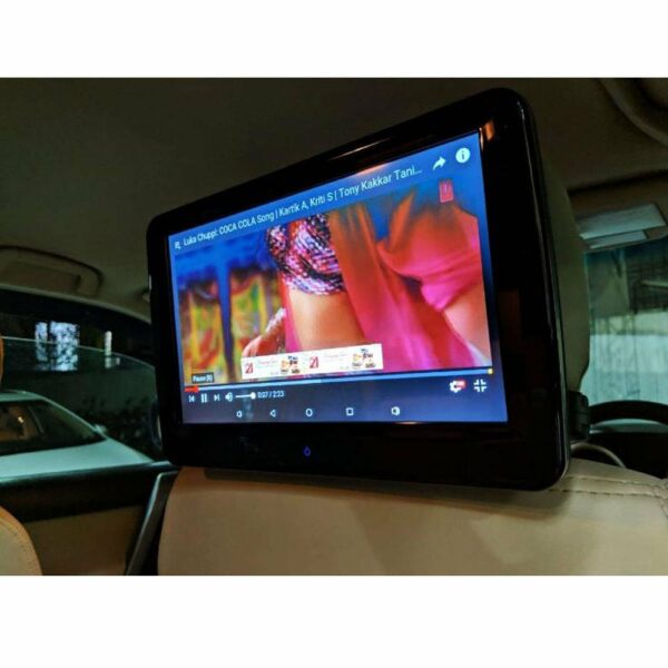 Universal Ultra Slim Headrest 10.1 inch Android Multimedia System - Pair