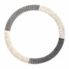 Velvet Steering Cover - Grey and Gold