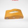 Car Style Tissue Box in Yellow Color