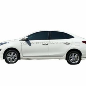 Toyota yaris Side Skirts Painted 2020