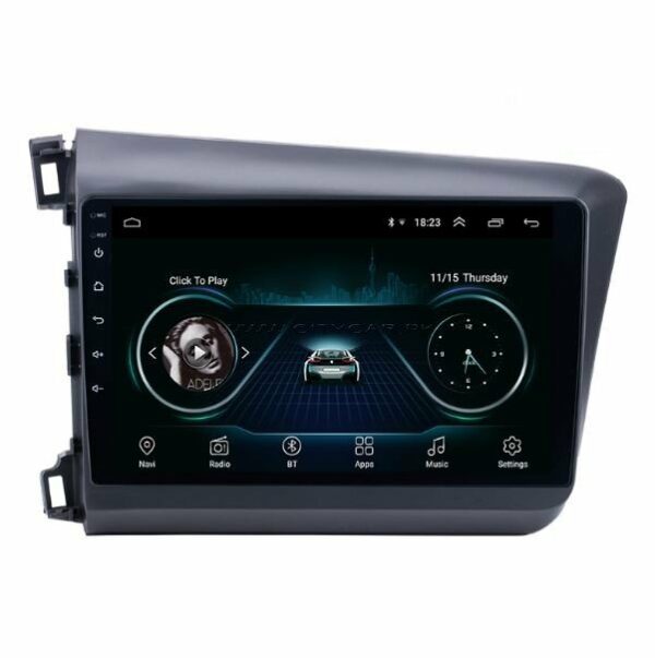 Honda Civic LCD Multimedia Android System - Model 2012-2015