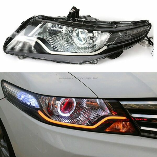 Honda City Projection Head Lights eagle Style 2009-2019