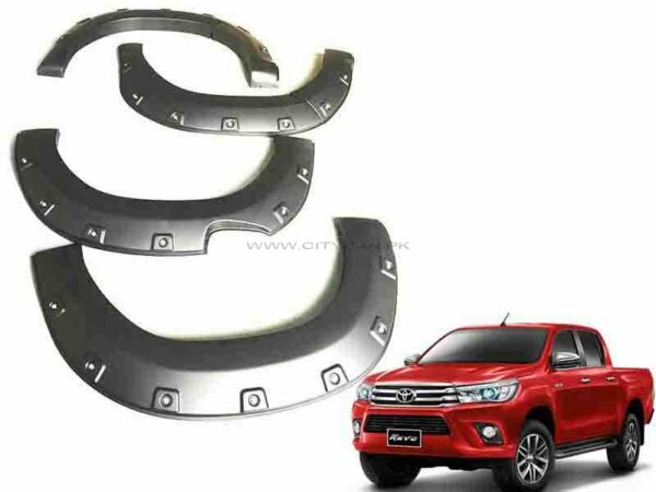 Toyota Hilux Revo Fender Flares 4 Pcs Bolt Style – Model 2016-2019